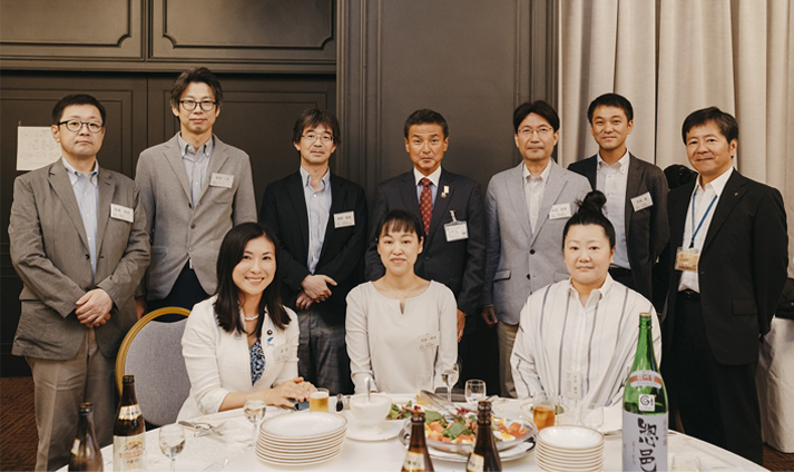 ふるさと長井会交流会の様子